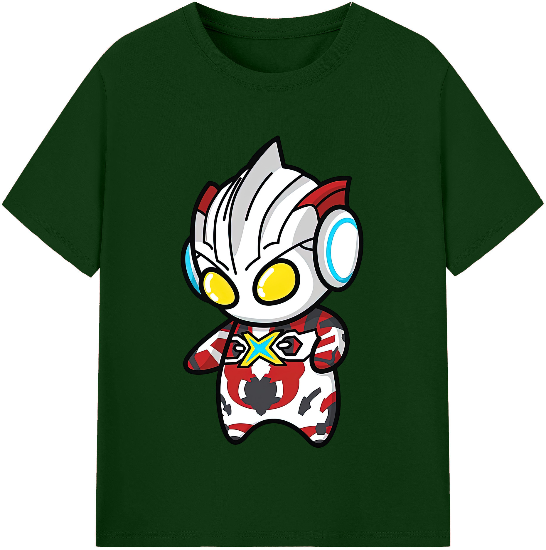 （画像用） ウルトラマン Ultraman 綿100％半袖Tシャツ（フロントプリント）